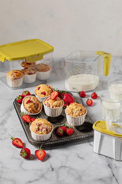 Erdbeermuffins