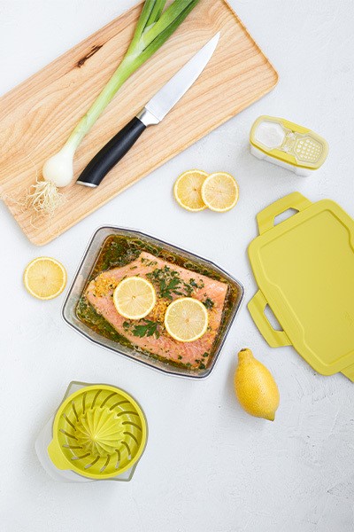 Lachs Marinade